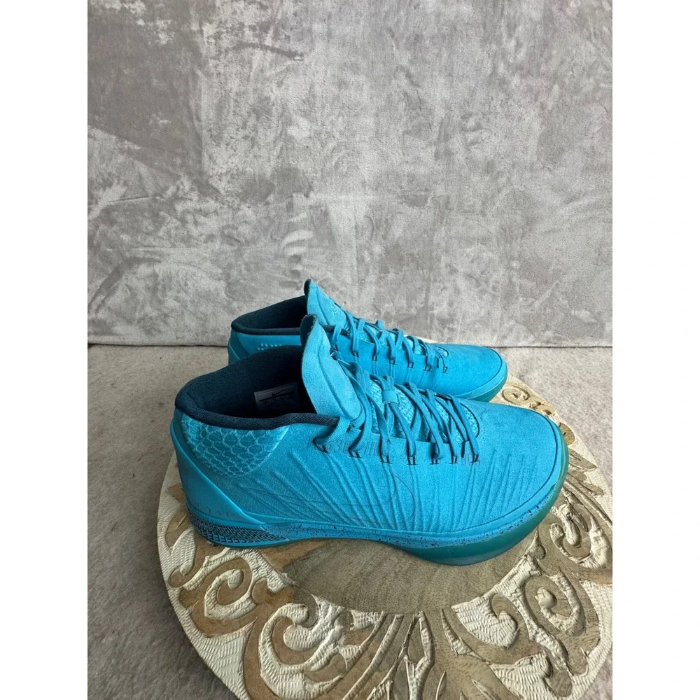 Nike Kobe AD Mid Detached Blue Teal‎ Basketball Shoes 922482-400 Mens Size 14